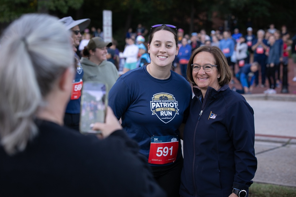 CNO Speaks at George Washington Patriot Run