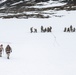 U.S. Marine Corps Mountain Warfare Instructors conduct cold-weather rescue training with Argentine marines