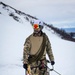 U.S. Marine Corps Mountain Warfare Instructors conduct cold-weather rescue training with Argentine marines