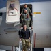 U.S. Navy Rear Adm. Lofgren observes flight operations during UNITAS LXV