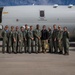 U.S. Navy Rear Adm. Lofgren observes flight operations during UNITAS LXV