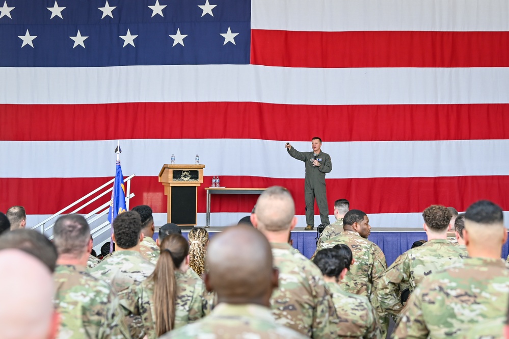 944th FW Commander Rallies Airmen, Sets Focus on Mission-Ready Future