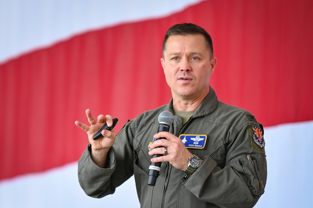 944th FW Commander Rallies Airmen, Sets Focus on Mission-Ready Future