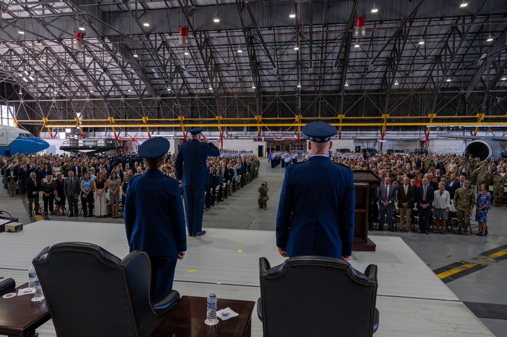 AMC Welcomes New Commander