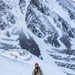 U.S. Marine Corps Mountain Warfare Instructors climbs toward mountain summit with Argentine marines