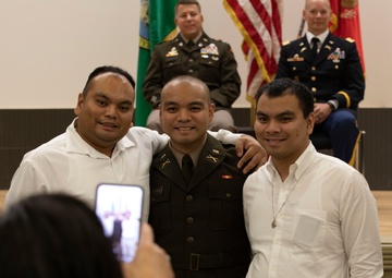 205th Regiment Officer Candidate School Class 67-24 commissioning ceremony