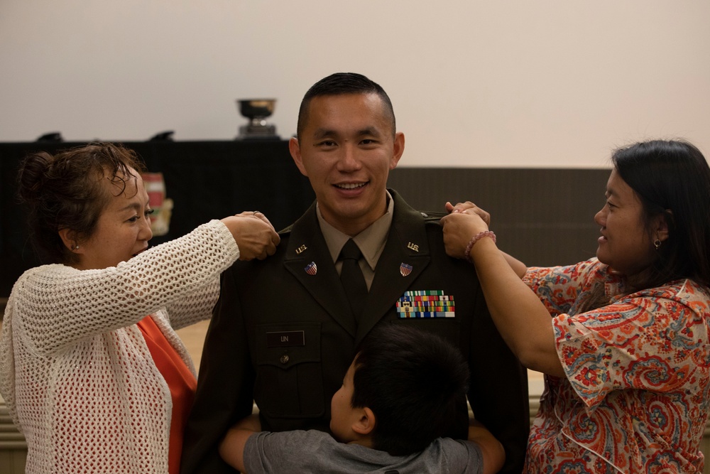 205th Regiment Officer Candidate School Class 67-24 commissioning ceremony