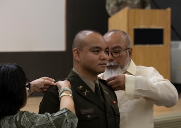 205th Regiment Officer Candidate School Class 67-24 commissioning ceremony