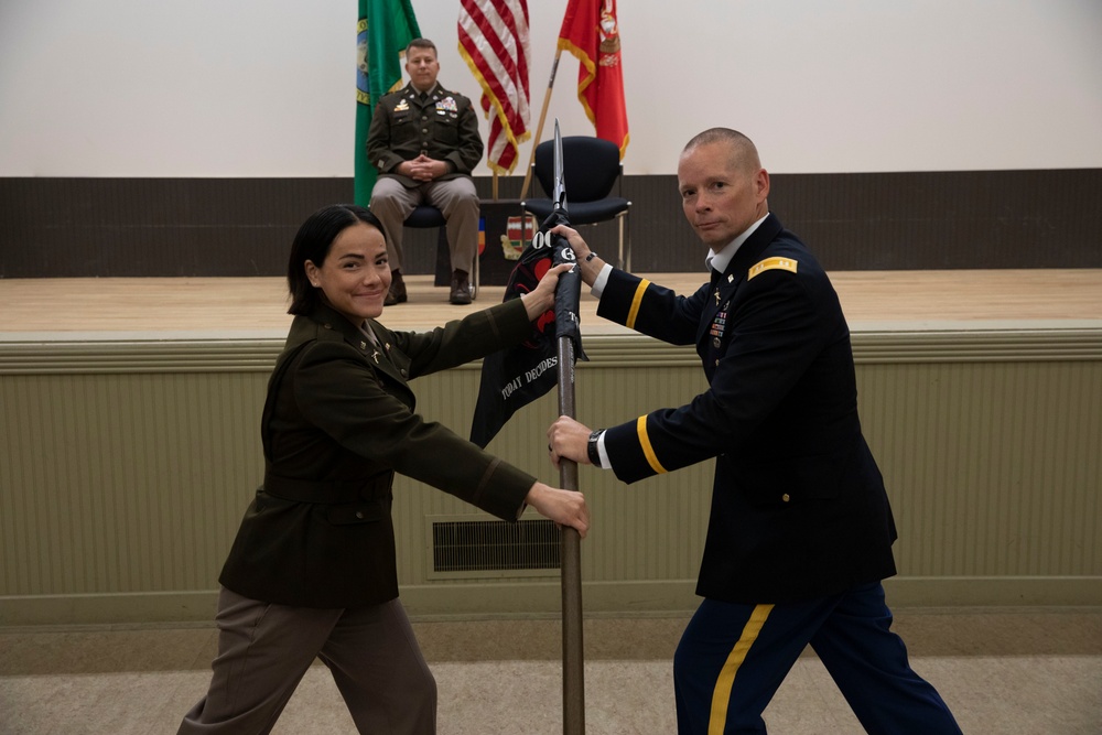 205th Regiment Officer Candidate School Class 67-24 commissioning ceremony