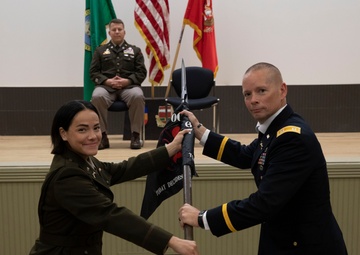 205th Regiment Officer Candidate School Class 67-24 commissioning ceremony