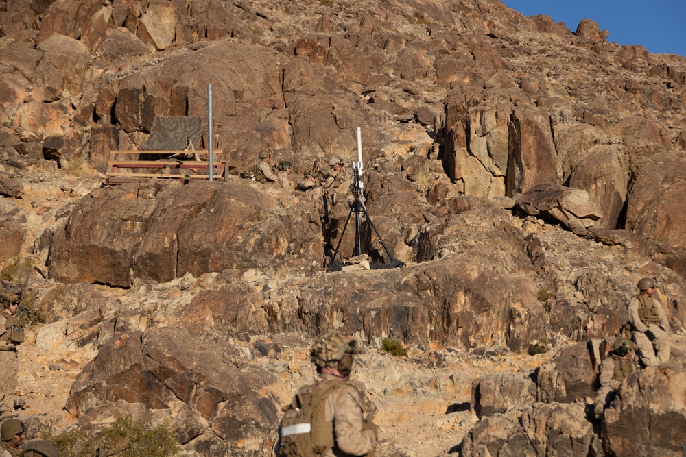 2nd Bn., 4th Marines conducts company-sized fire, maneuver range
