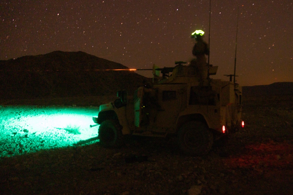 2nd Bn., 4th Marines conducts company-sized fire, maneuver range