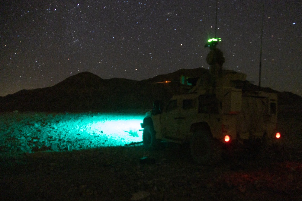2nd Bn., 4th Marines conducts company-sized fire, maneuver range