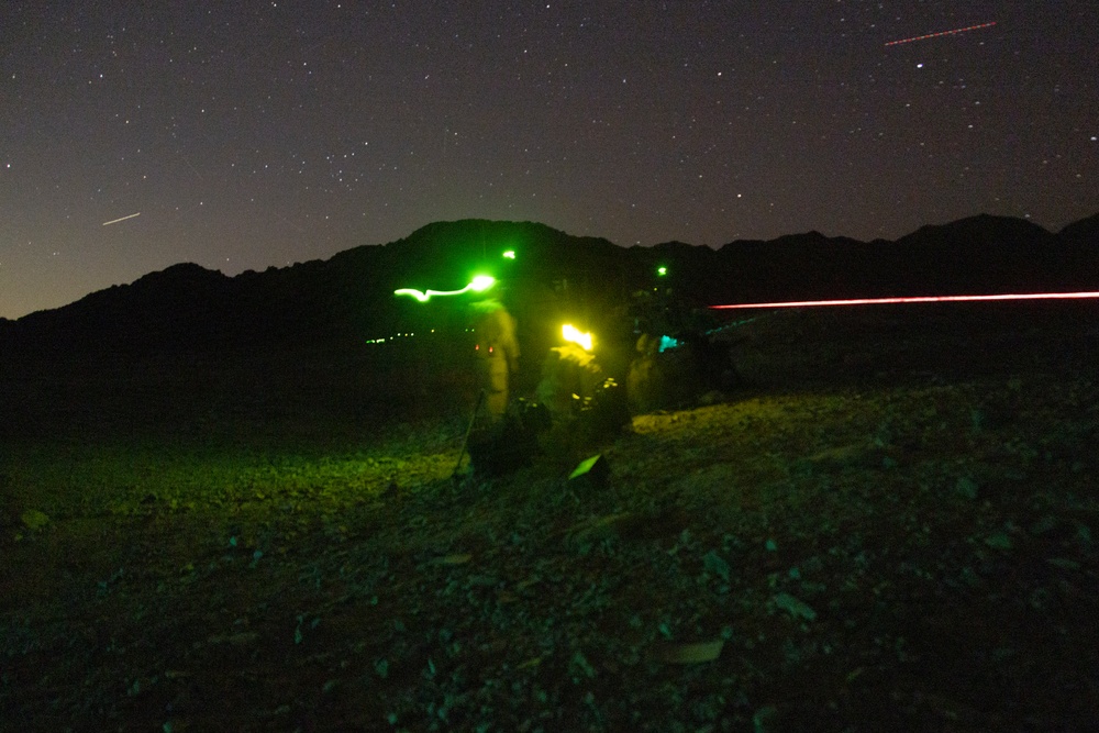 2nd Bn., 4th Marines conducts company-sized fire, maneuver range
