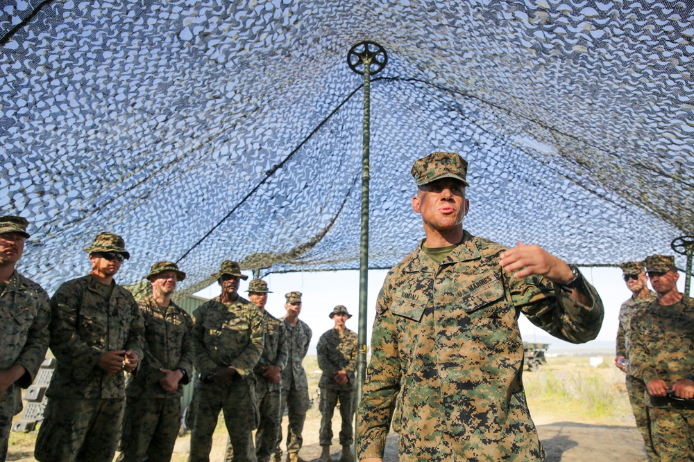 Deputy commander for Marine Forces South and Marine Forces Reserve visits Expeditionary Advanced Base North: UNITAS 2024
