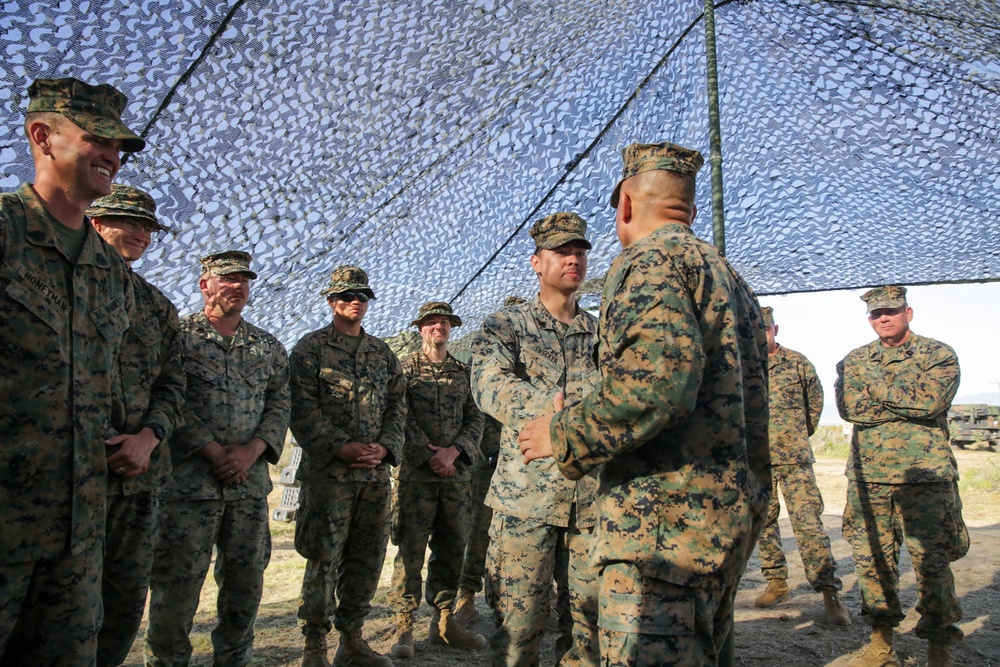 Deputy commander for Marine Forces South and Marine Forces Reserve visits Expeditionary Advanced Base North: UNITAS 2024