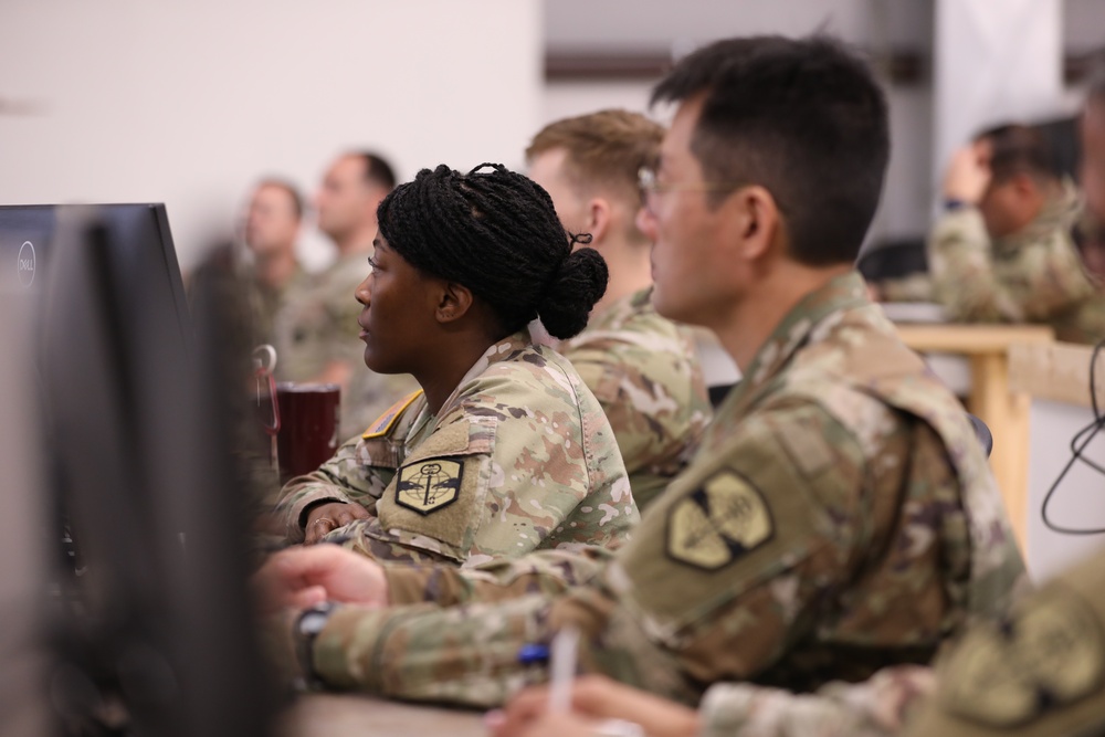 Military Intelligence Readiness Command interrogators participate in Titan Warrior 24