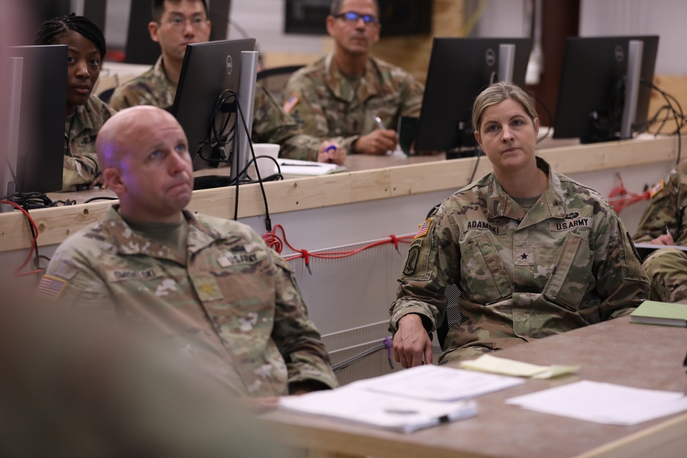 Military Intelligence Readiness Command interrogators participate in Titan Warrior 24