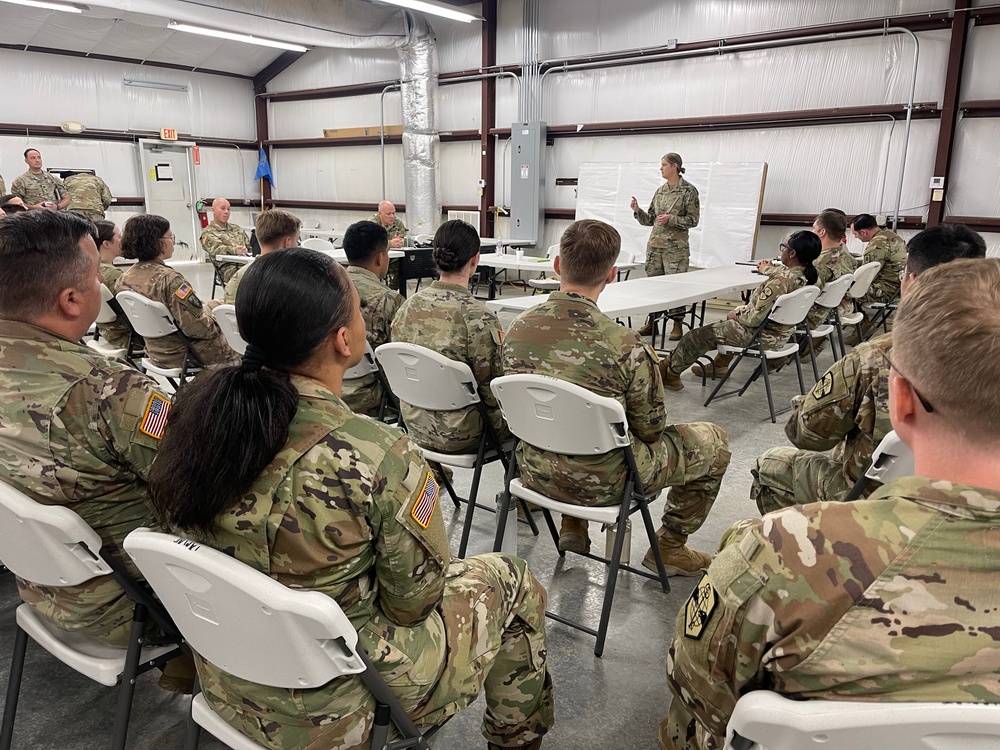 Military Intelligence Readiness Command interrogators participate in Titan Warrior 24