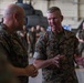 The 39th Commandant of the Marine Corps, Gen. Smith, visits Marines of 1st MAW