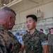 The 39th Commandant of the Marine Corps, Gen. Smith, visits Marines of 1st MAW