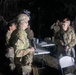 Military intelligence warfighters conduct night training as part of Always Engaged 24