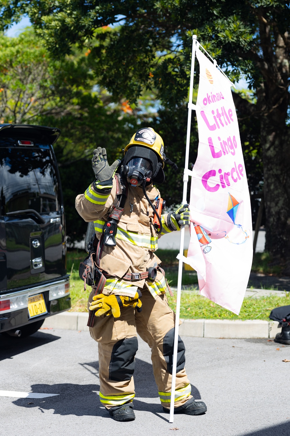 MCIPAC Firefighters educate Okinawan locals on fire safety