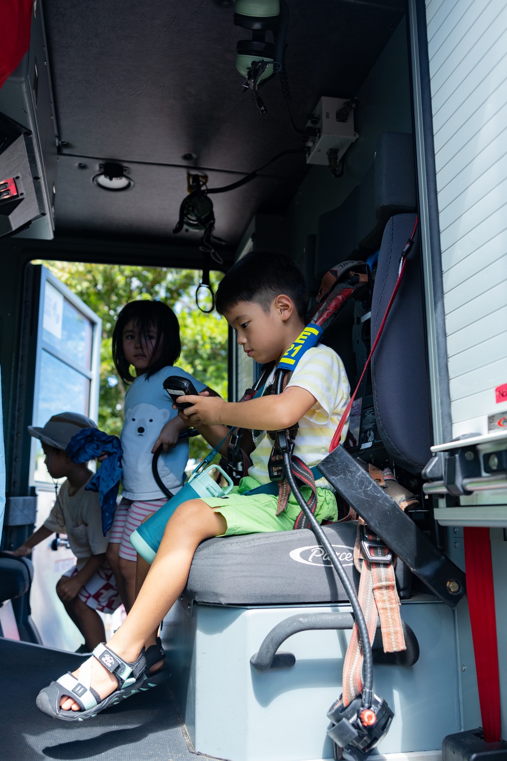 MCIPAC Firefighters educate Okinawan locals on fire safety