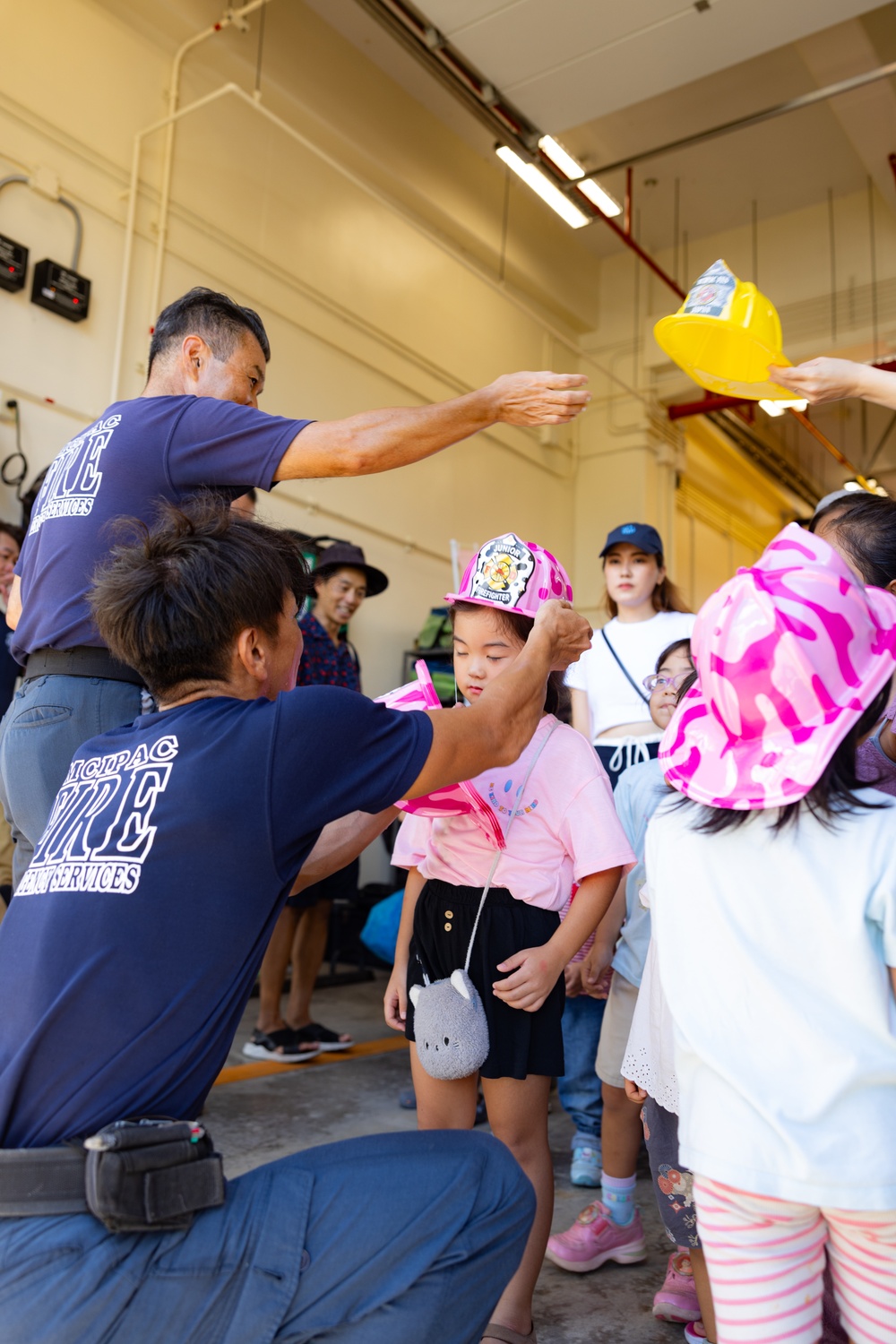 MCIPAC Firefighters educate Okinawan locals on fire safety