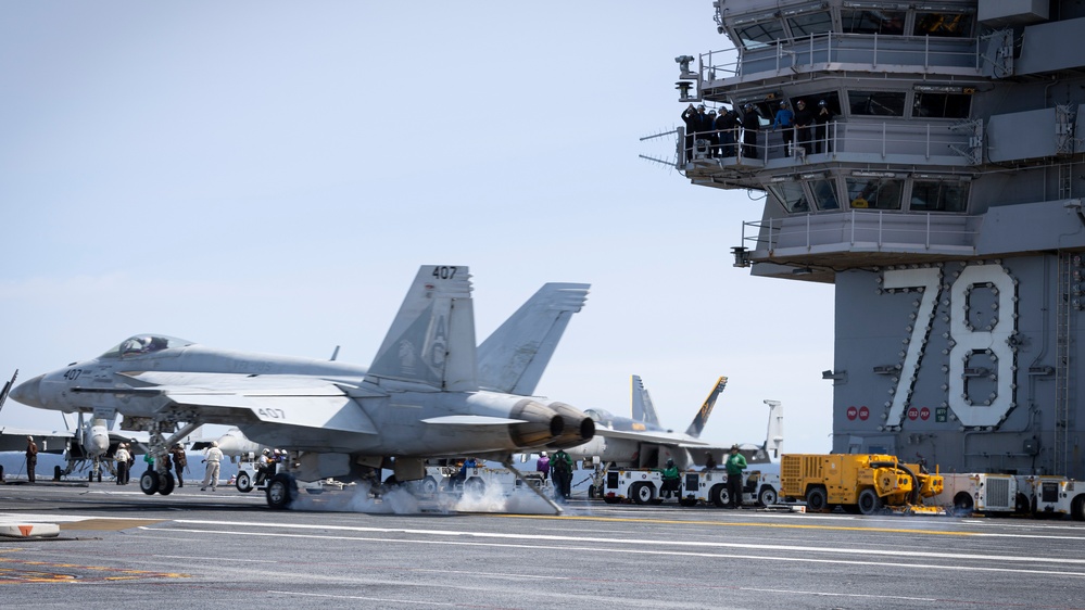 USS Gerald R. Ford (CVN 78) Flight Operations