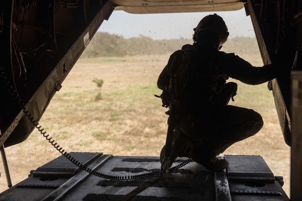 1st Bn., 1st Marines rehearses on, off drills with members of the Indonesian National Armed Forces during Super Garuda Shield 2024