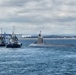 USS Hawaii (SSN 776) departs HMAS Stirling after Submarine Tendered Maintenance Period