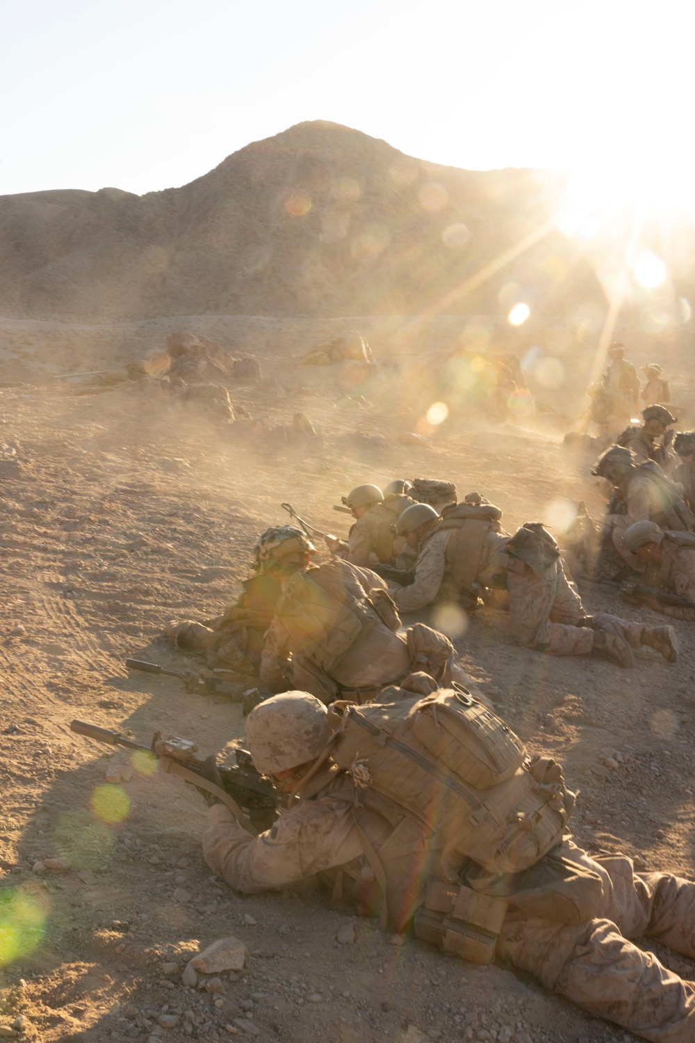 2nd Bn., 4th Marines conducts company-sized fire, maneuver exercises