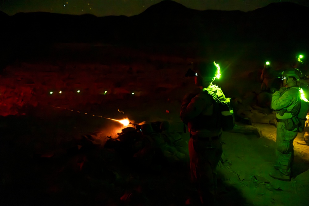 2nd Bn., 4th Marines conducts company-sized fire, maneuver exercises