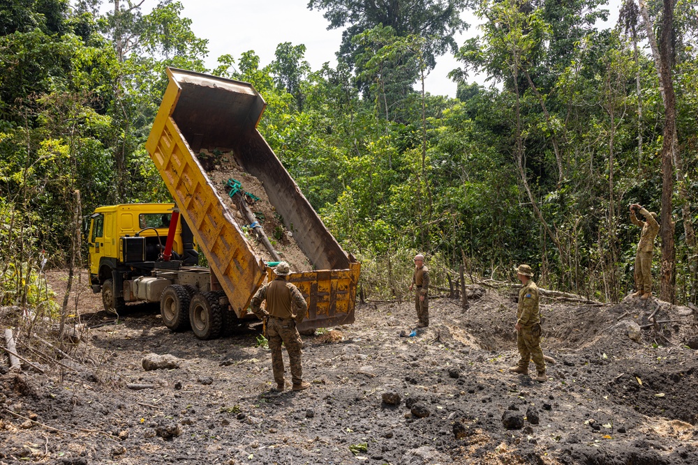 MRF-D 24.3: CLB-5 (Rein.) Marines, ADF service members remove explosive remnants of war during Operation Render Safe 2024-2