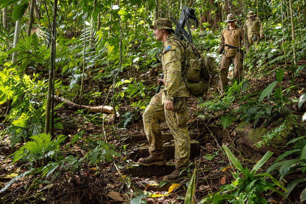 MRF-D 24.3: CLB-5 (Rein.) Marines, ADF service members remove explosive remnants of war during Operation Render Safe 2024-2