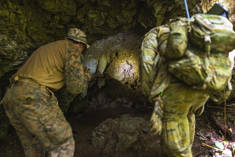 MRF-D 24.3: CLB-5 (Rein.) Marines, ADF service members remove explosive remnants of war during Operation Render Safe 2024-2