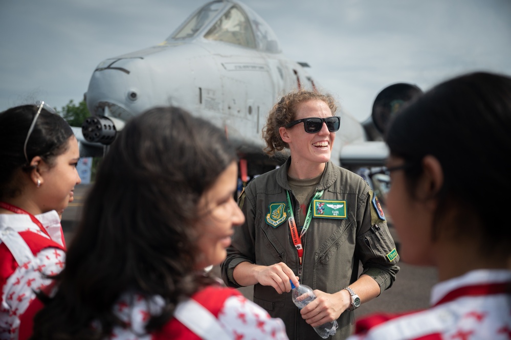 USAF builds bonds at India airshow during multinational exercise