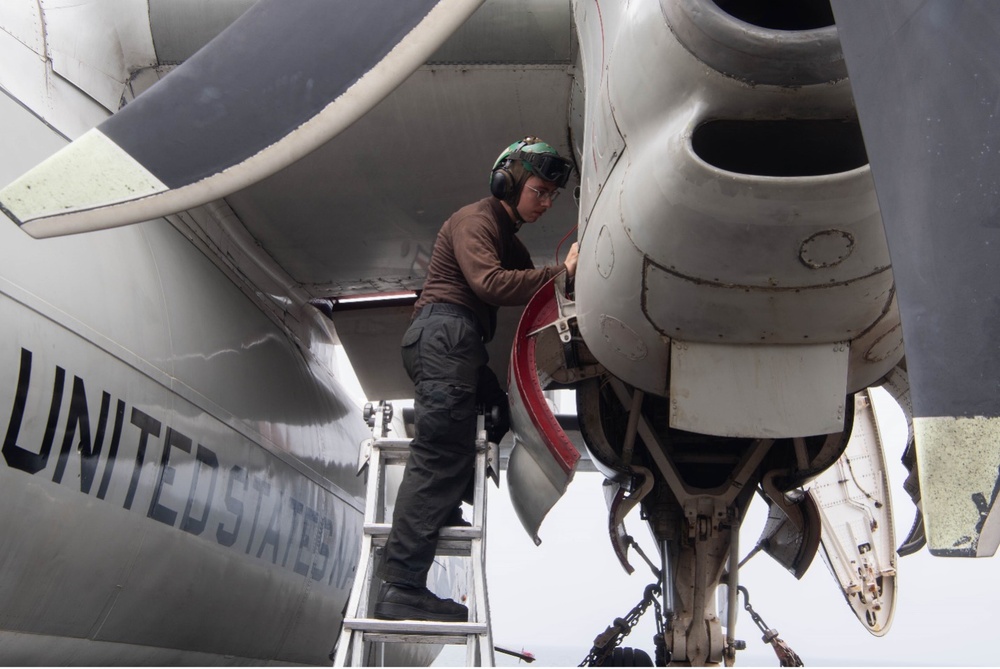 Theodore Roosevelt Regular Flight Deck Operations