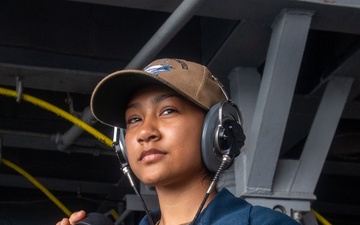 Aft Lookout Watch Aboard Theodore Roosevelt