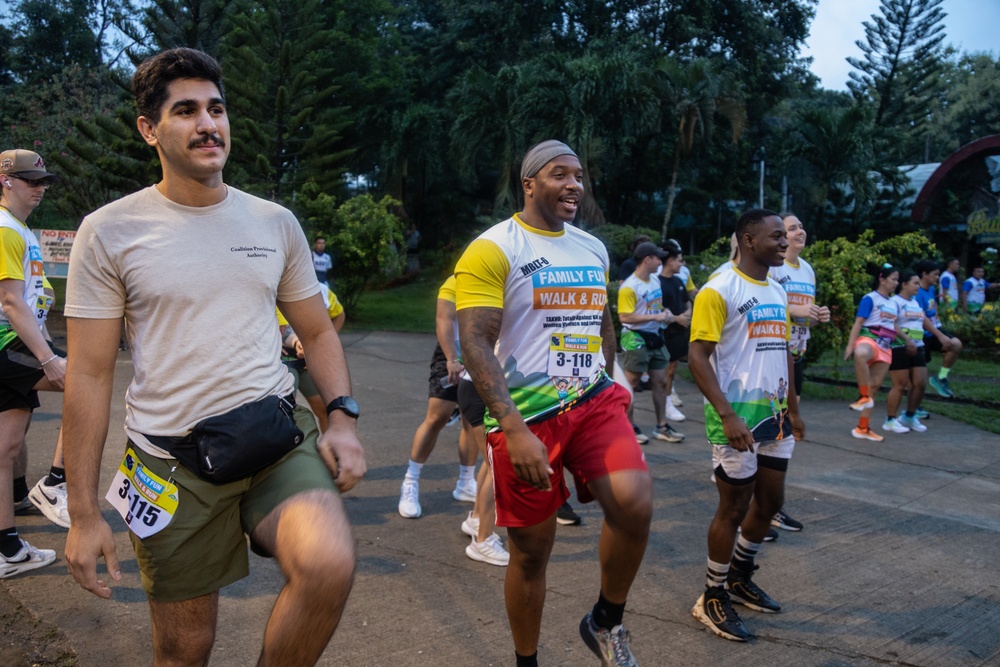 Marine Special Operations Company – Philippines participate in “Family Fun Walk &amp; Run” event in Zamboanga, Philippines