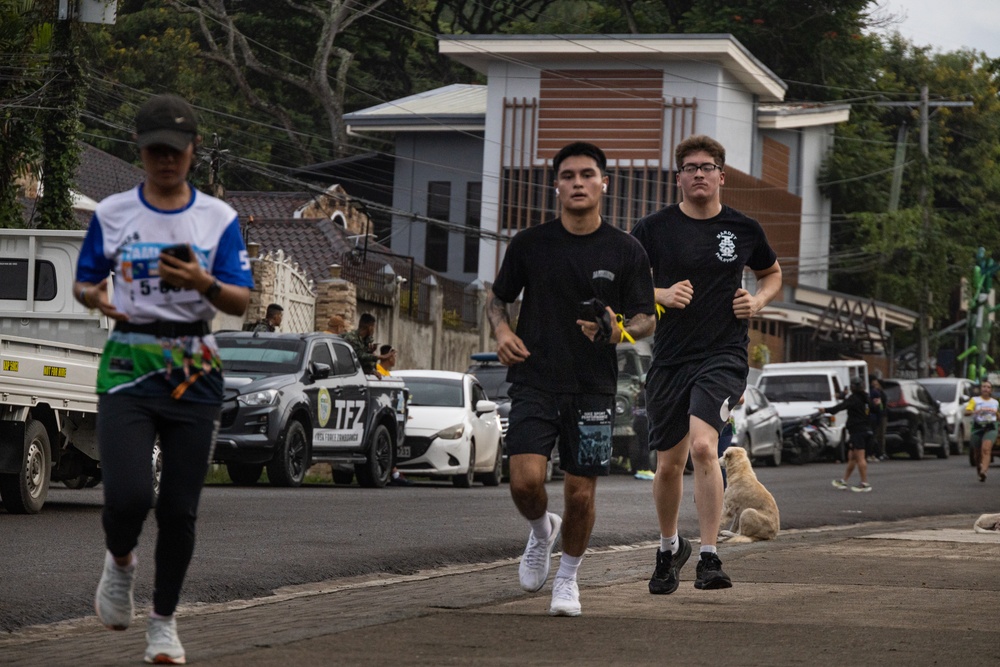 Marine Special Operations Company – Philippines participate in “Family Fun Walk &amp; Run” event in Zamboanga, Philippines