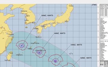 Tropical Depression 14W (Fourteen) #02 Warning Graphic