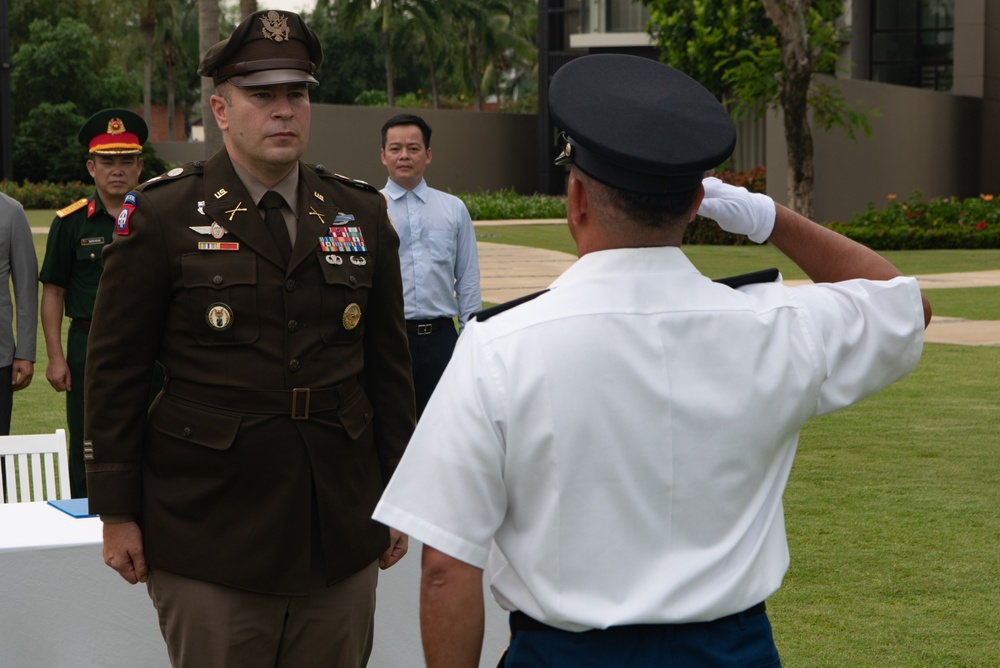 Repatriation Ceremony for 24-4VN