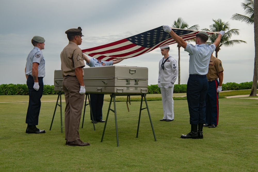 Repatriation Ceremony for 24-4VN