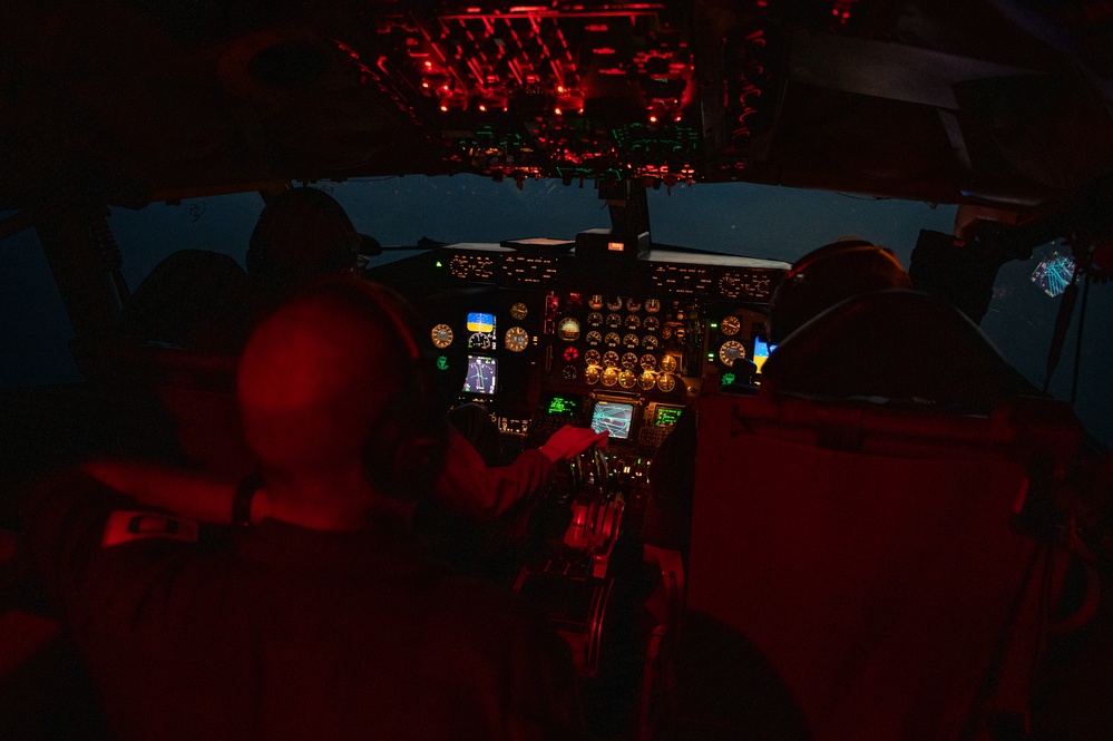 351st ARS refuels MC-130J during reduced altitude mission