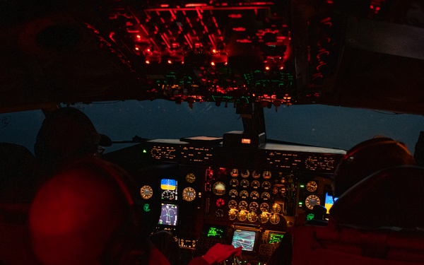 351st ARS refuels MC-130J during reduced altitude mission