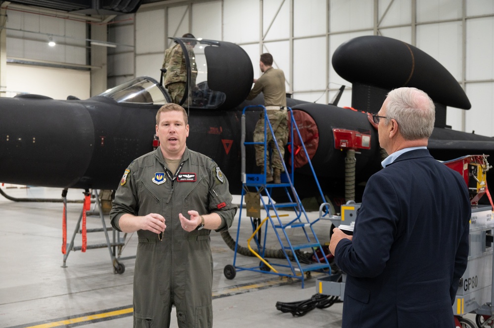 Senator Kevin Cramer visits RAF Fairford