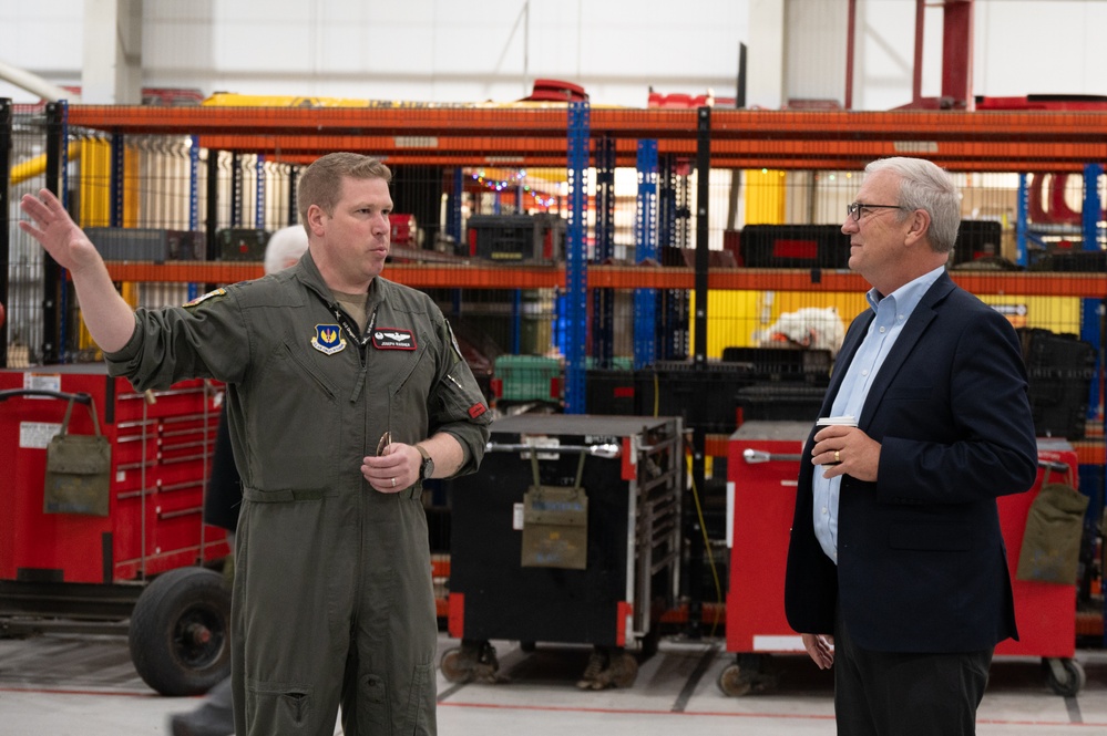 Senator Kevin Cramer visits RAF Fairford