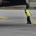 KC-135 Stratotanker &quot;hot-pit refuel&quot; at RAF Fairford